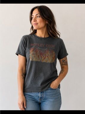 Trunk Ltd vintage Motley Crue cut for woman